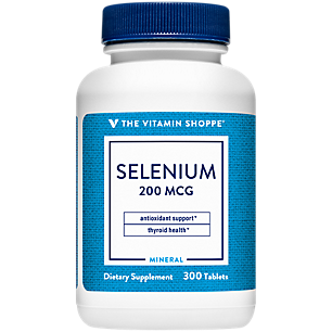 Selenium - Antioxidant Support & Thyroid Health - 200 MCG (300 Tablets)
