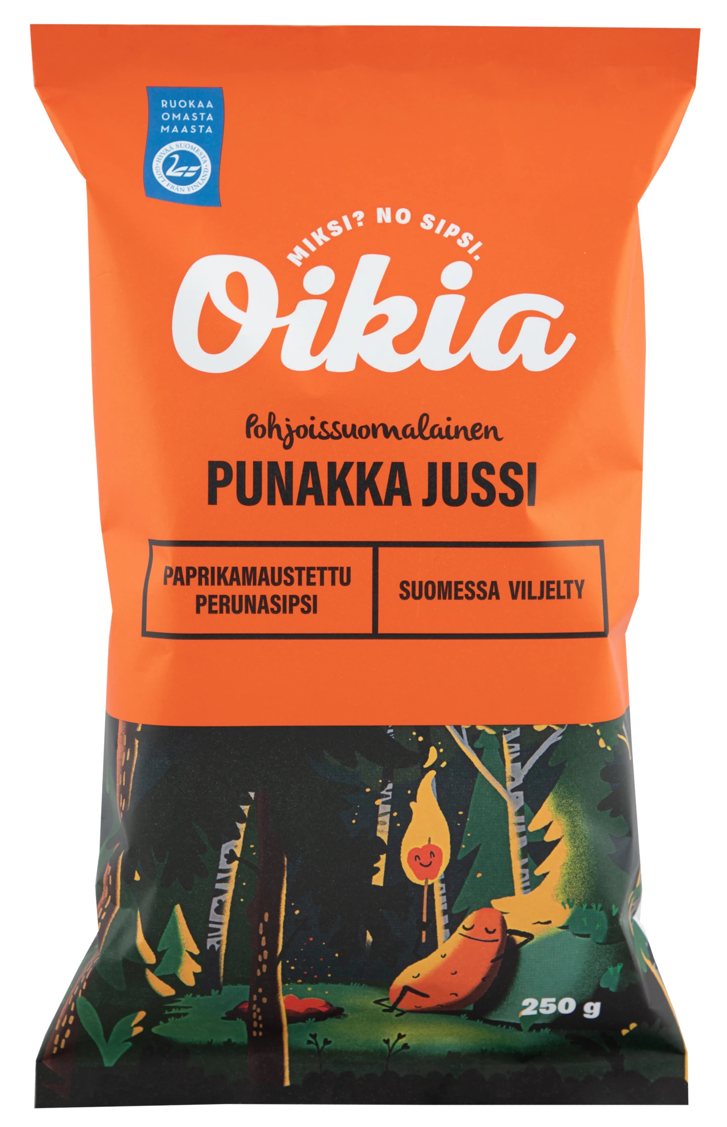 Oikia Punakka Jussi Paprika 250g