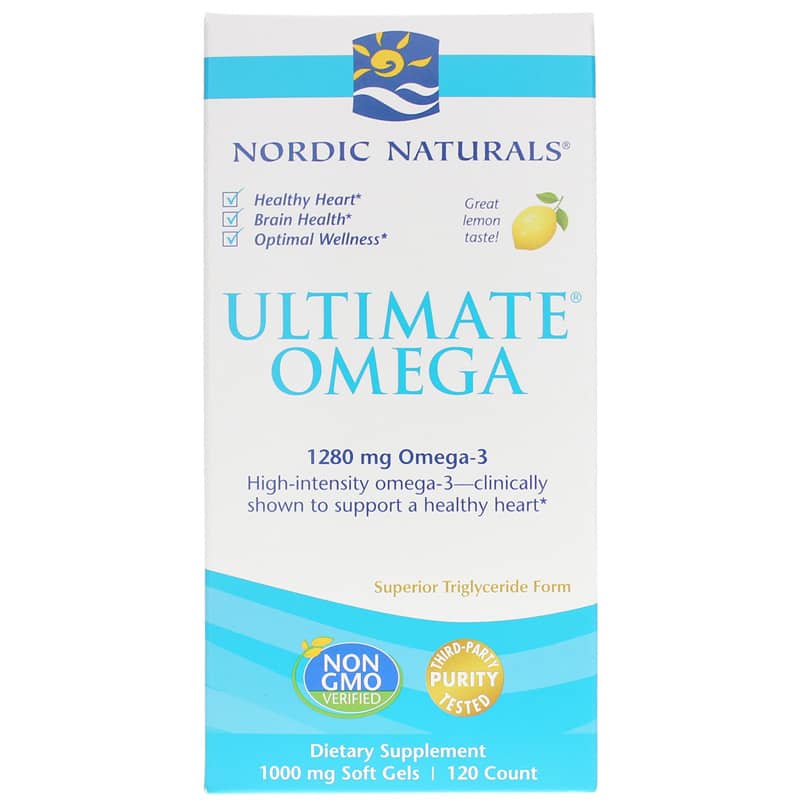 Nordic Naturals Ultimate Omega 120 Softgels