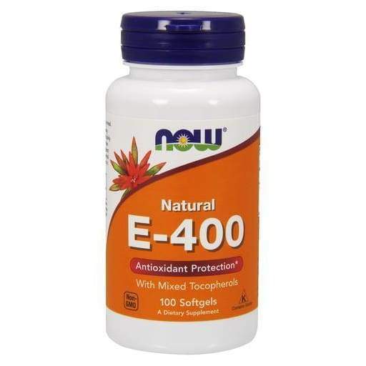 Vitamin E-400 - Natural (Mixed Tocopherols) - 100 softgels