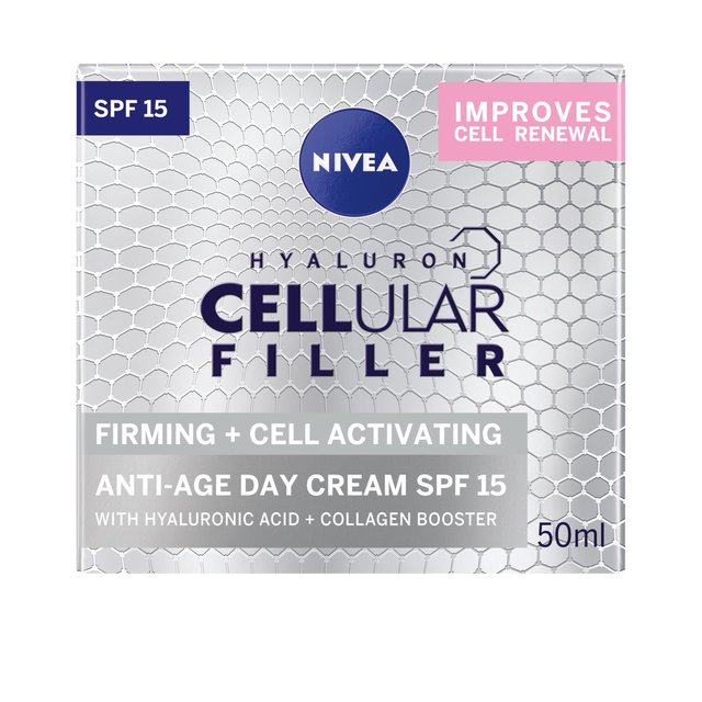 NIVEA Hyaluron Cellular Filler + Firming Anti-Age Face Cream SPF15