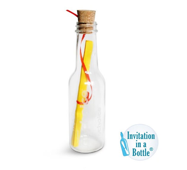 Just The Message Bottle Kit, Invitation/Congratulation in A Bottle