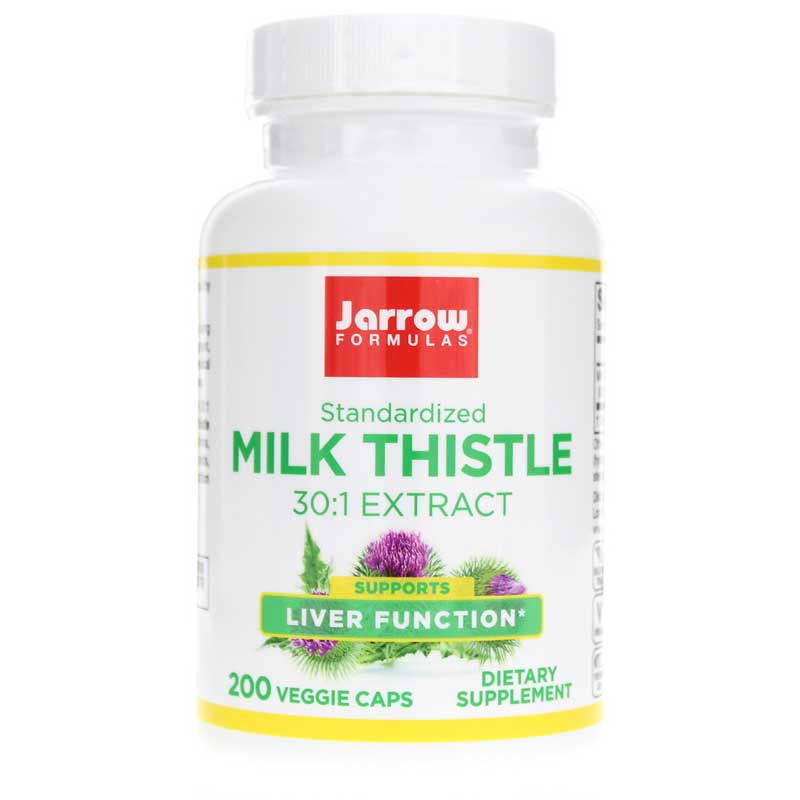 Jarrow Formulas Milk Thistle 150 Mg 200 Veg Capsules