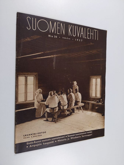 Osta Suomen kuvalehti 30/1937 netistä