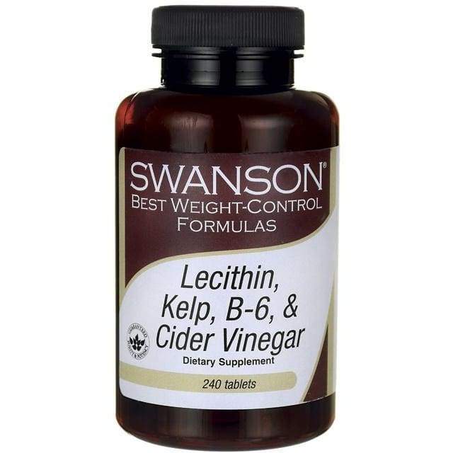 Lecithin, Kelp, B-6, & Cider Vinegar - 240 tablets