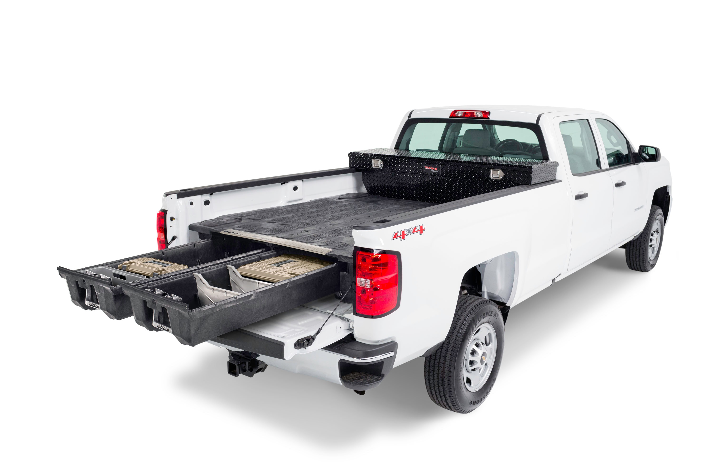 DECKED DECKED Storage System for RAM 1500 8-ft Bed Length (2002-2018) Classic (2019) 2500 and 3500 (2003-2019)- 75.25-in System Length in Black | DR5