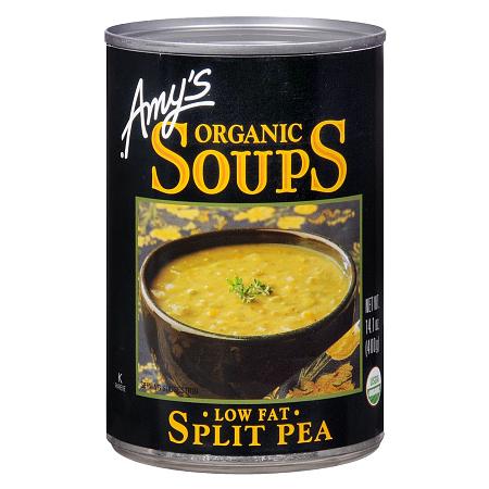 Amy's Organic Soup, Low Fat Split Pea - 14.1 oz
