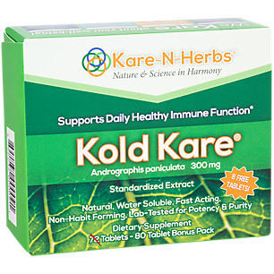 Kold Kare - Daily Immune Health & Function (80 Tablets)