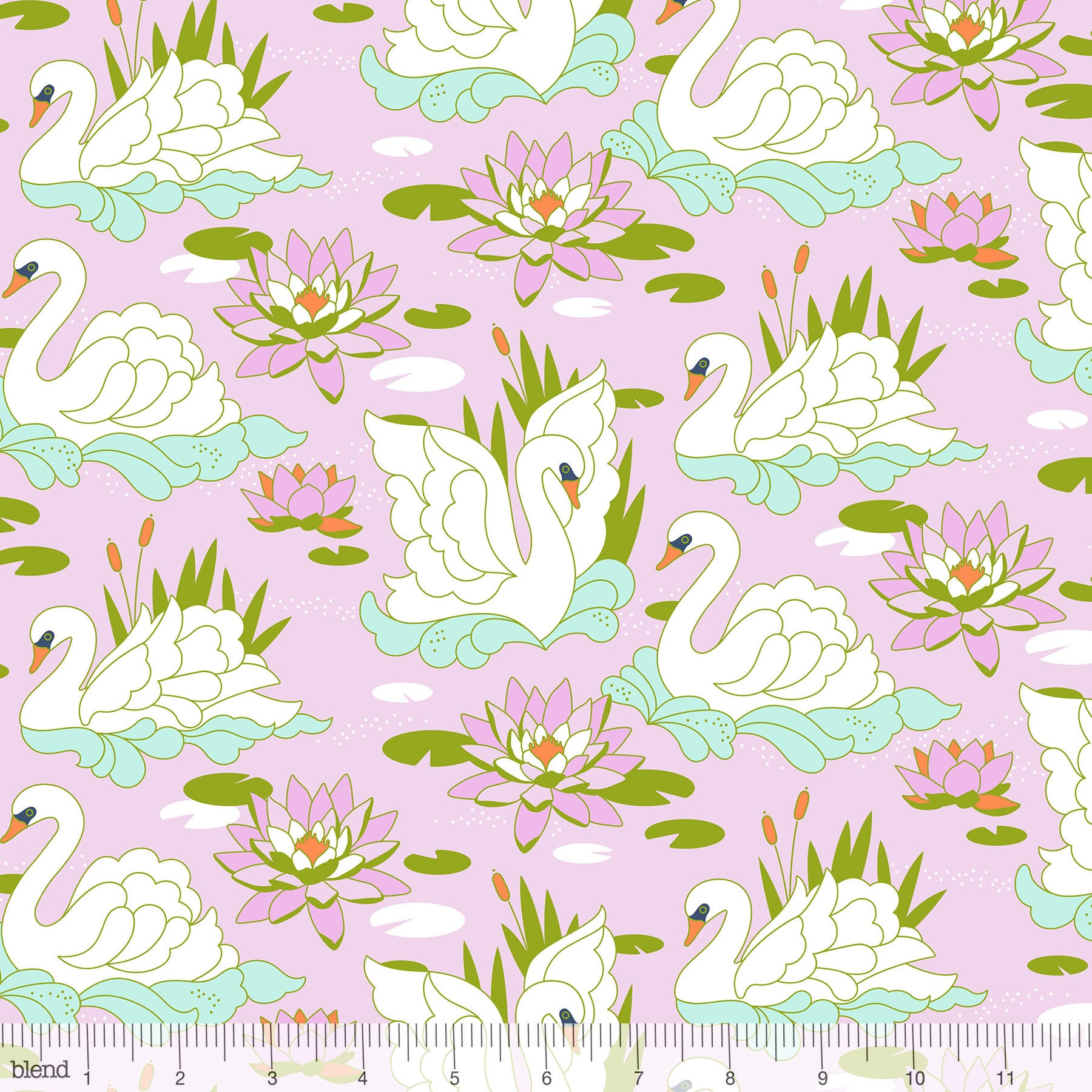 Blend Fabrics - Waltz Pink Harmony Collection 125.107.01.1