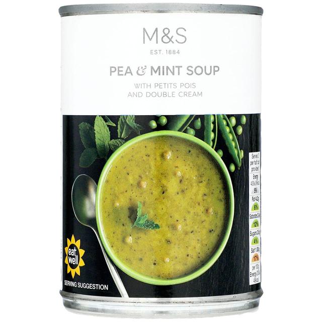 M&S Pea & Mint Soup