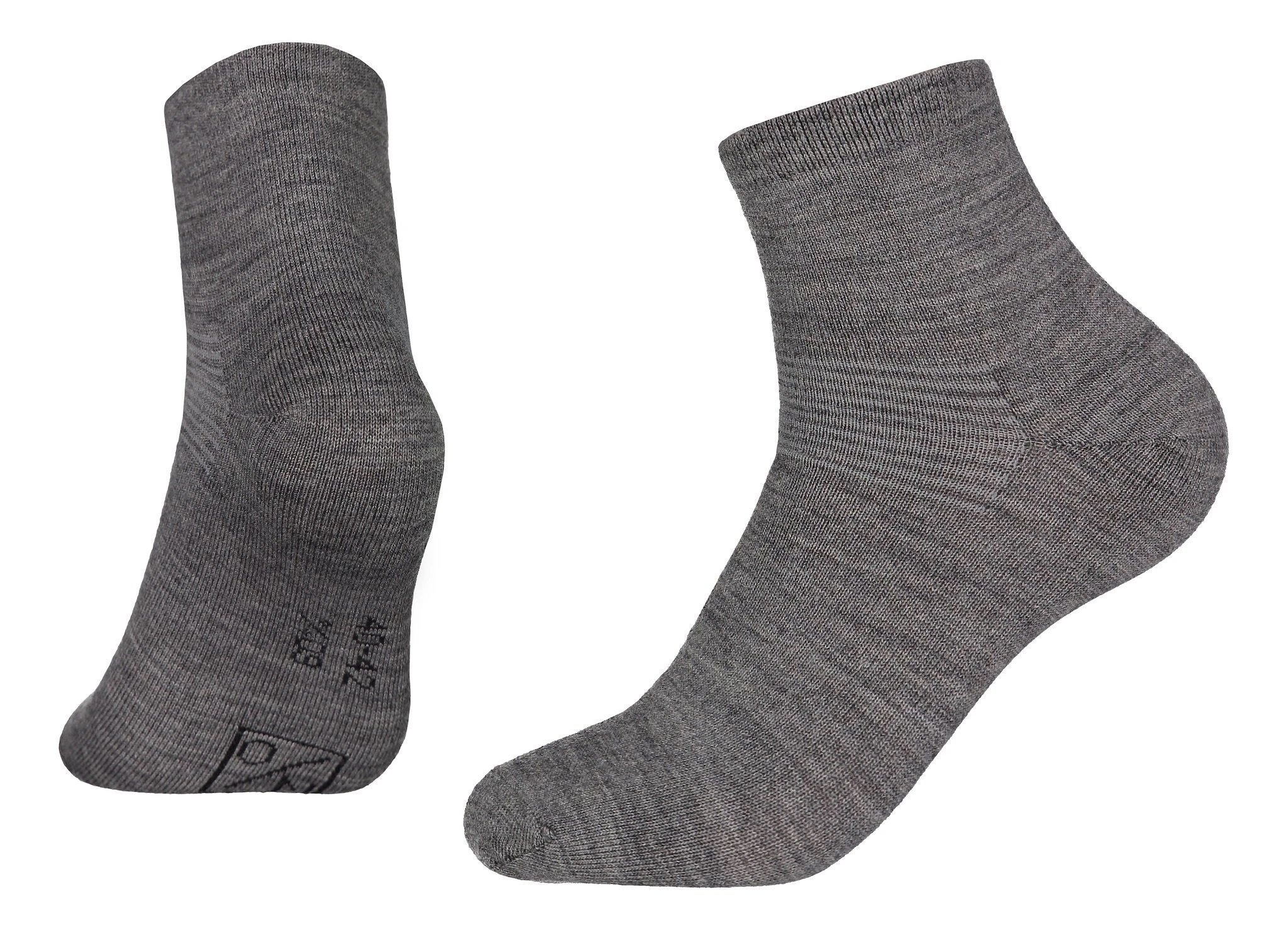 North Outdoor Merino Wool Socks MID - Merino 60, Grey / 45-47