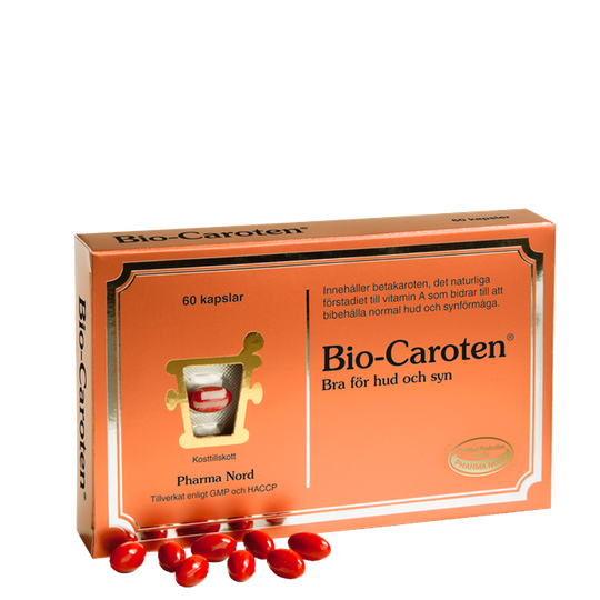 Bio-Caroten, 9 mg, 60 kapslar