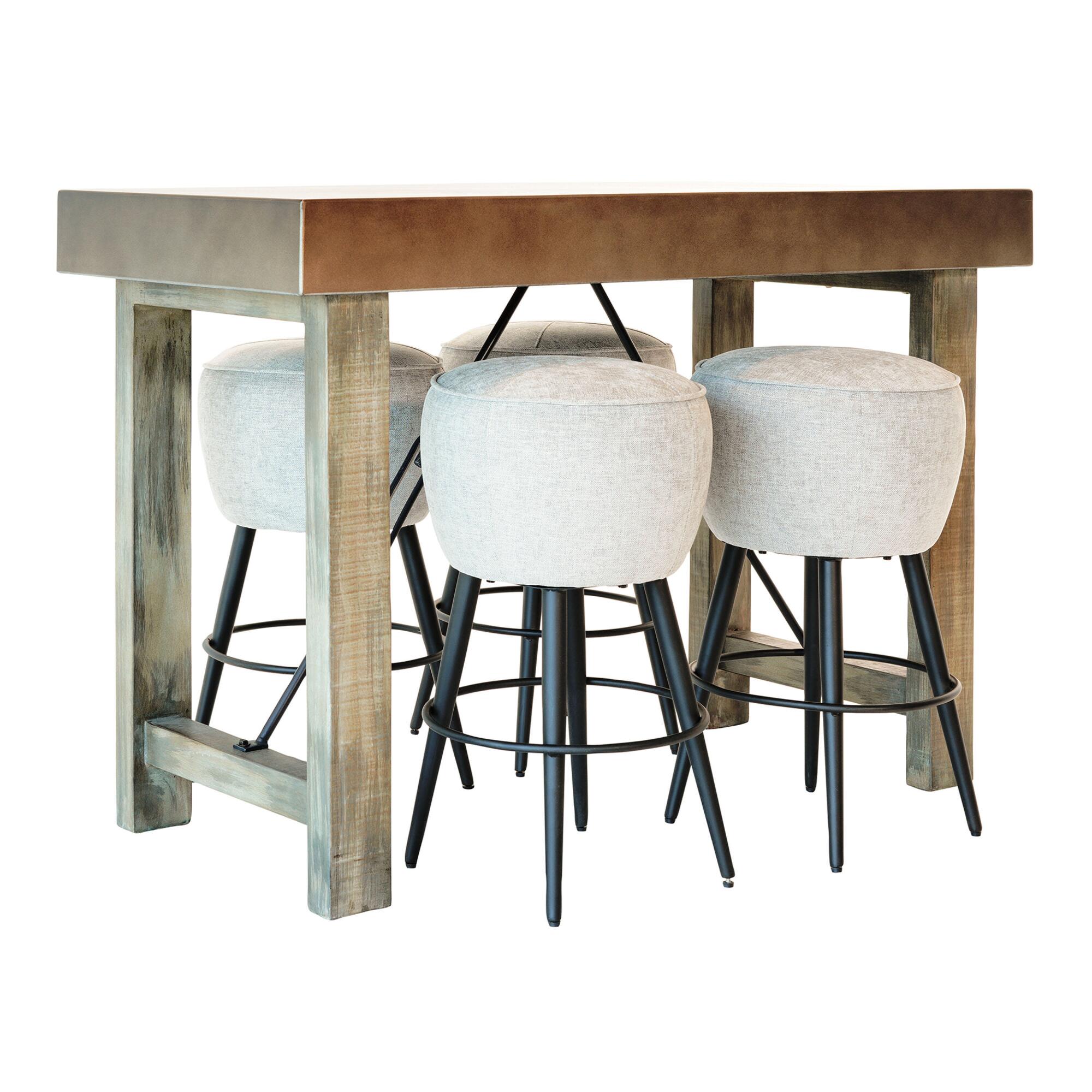 Metal and Wood Sonoma Counter Height Dining Collection by World Market