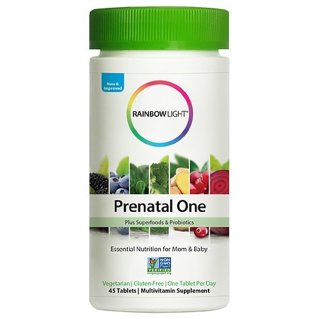 Rainbow Light Prenatal One Multivitamin Gentle Prenatal Blend - 45.0 ea