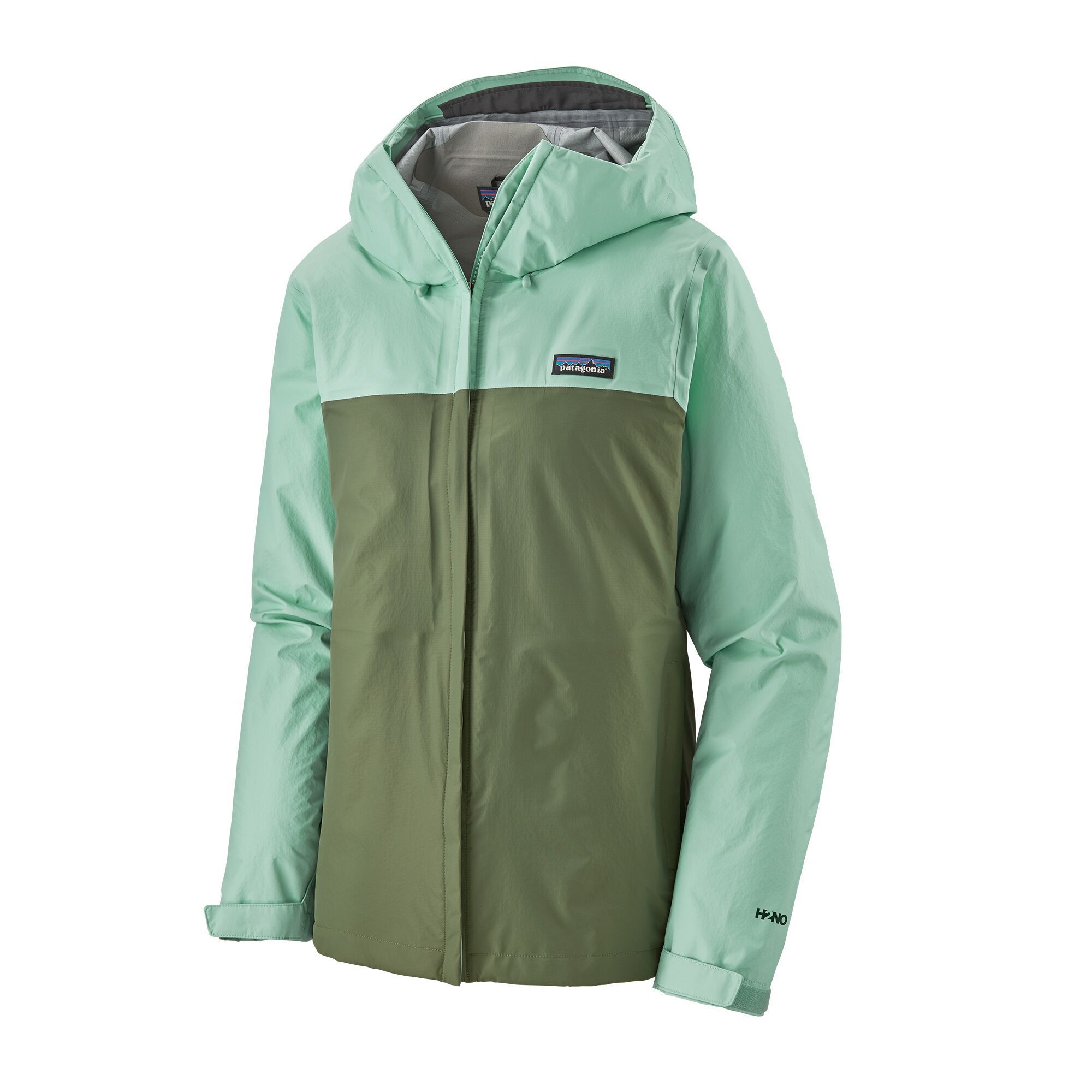 Patagonia Women's Torrentshell 3-layer Jacket - 100% Recycled Nylon, Gypsum Green / S