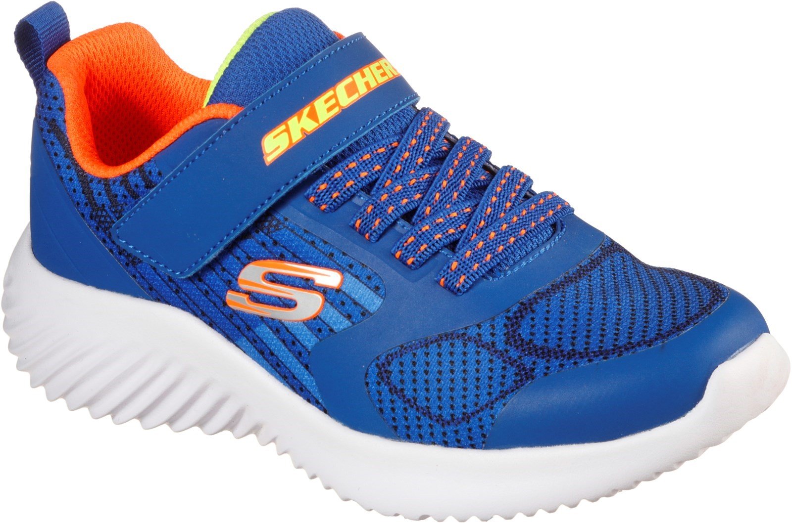 Skechers Kid's Bounder Gorven Sports Trainer Royal Orange 31177 - Royal Orange 5