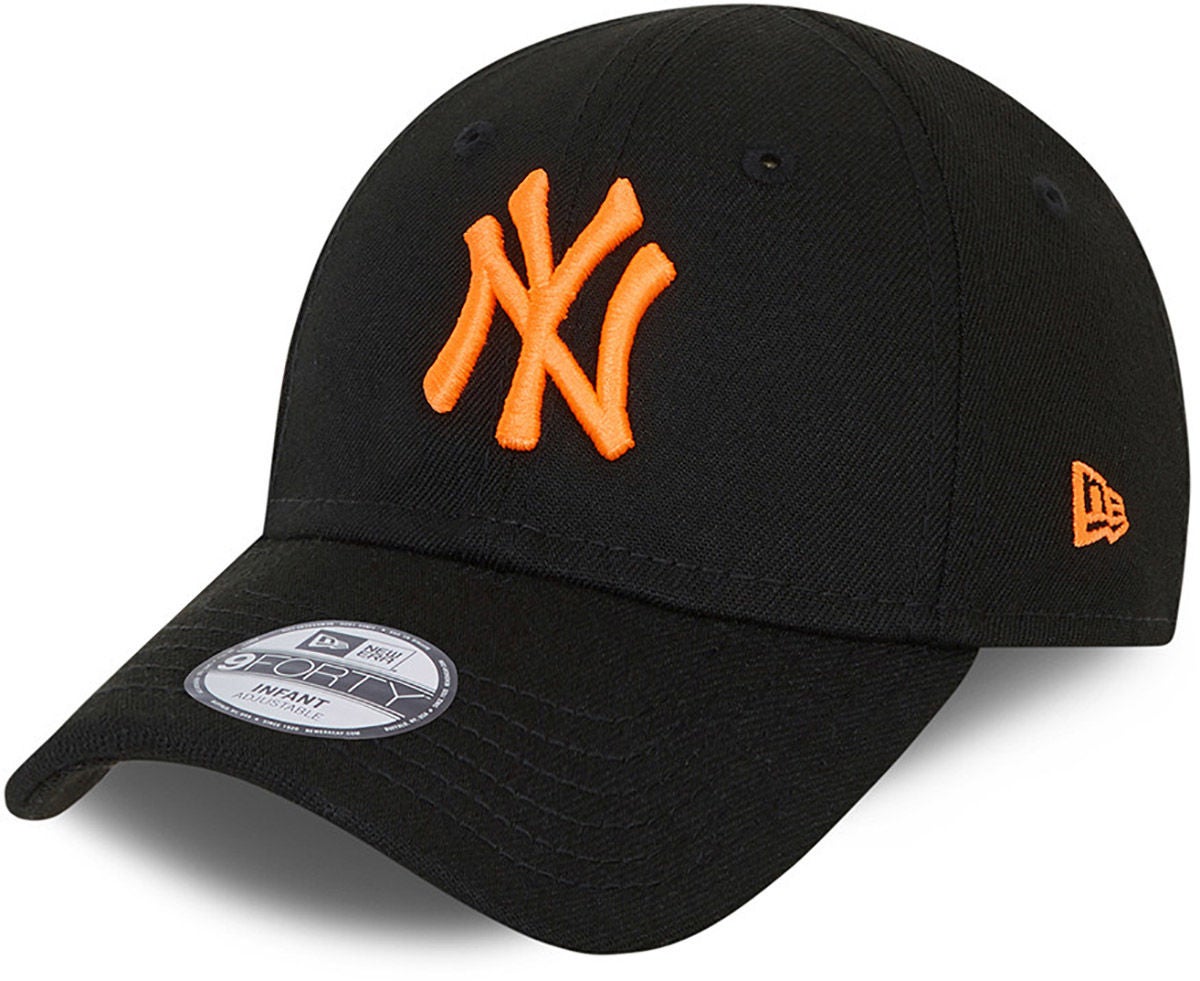 New Era INF NEON PACK 9FORTY NEYYAN 9Forty Kappe, Black Orange, 0-2 Jahre