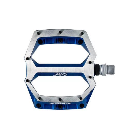 Osta Nukeproof Horizon Pro Sam Hill Enduro MTB Pedals Blue, Blue