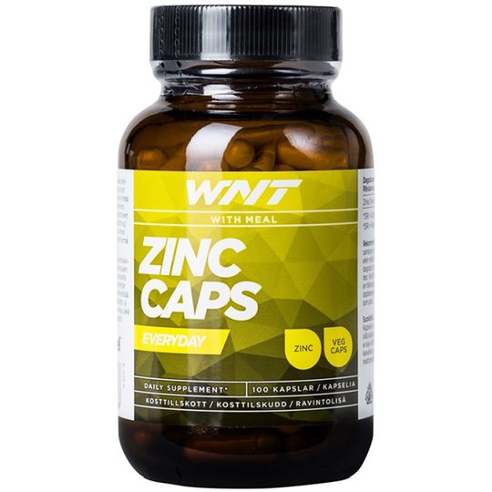Ravintolisä "Zinc Caps" 100-pack - 24% alennus
