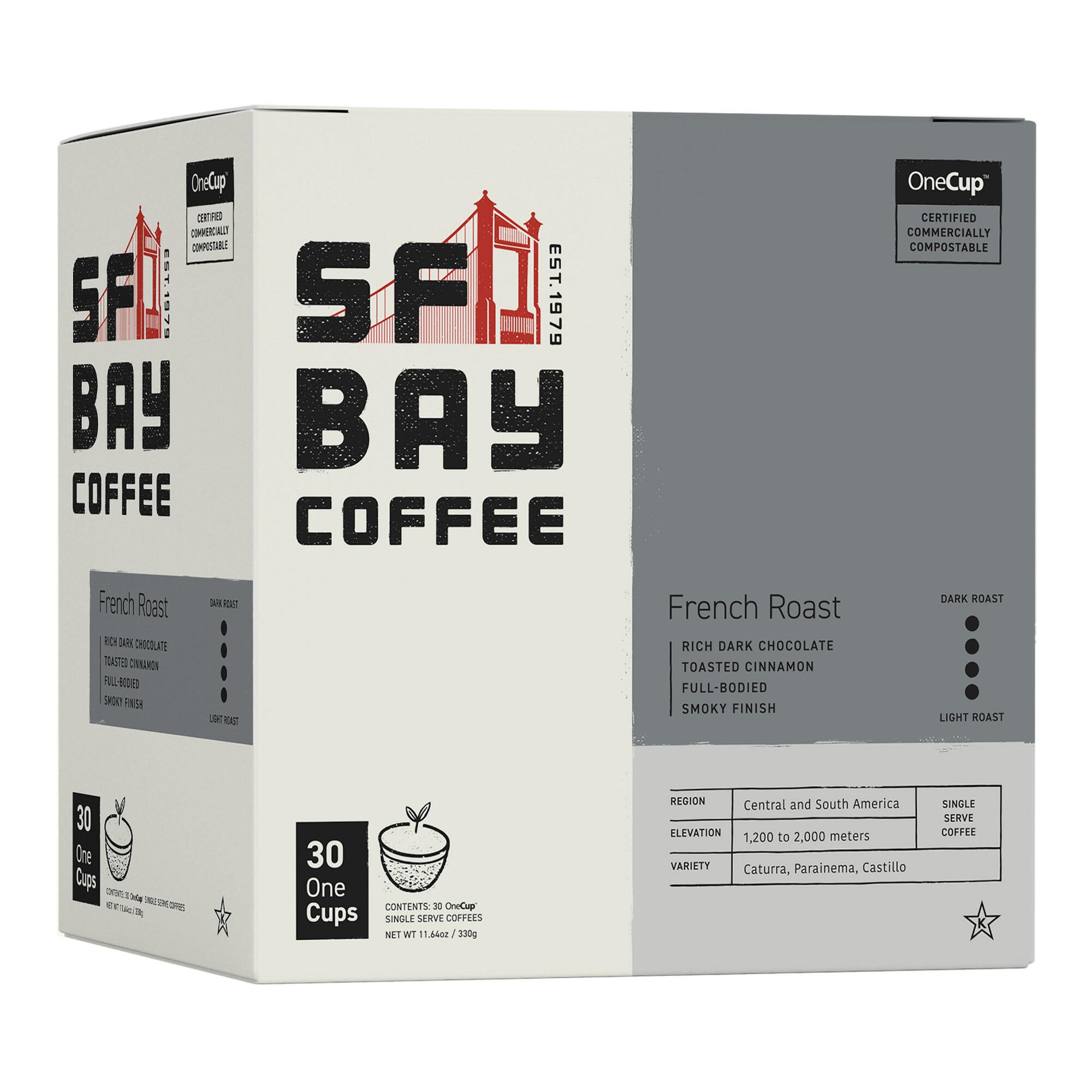 SF Bay French Roast Coffee Pods 30 Count by World Market