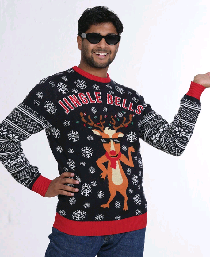 Jingle bells 2024 christmas sweater