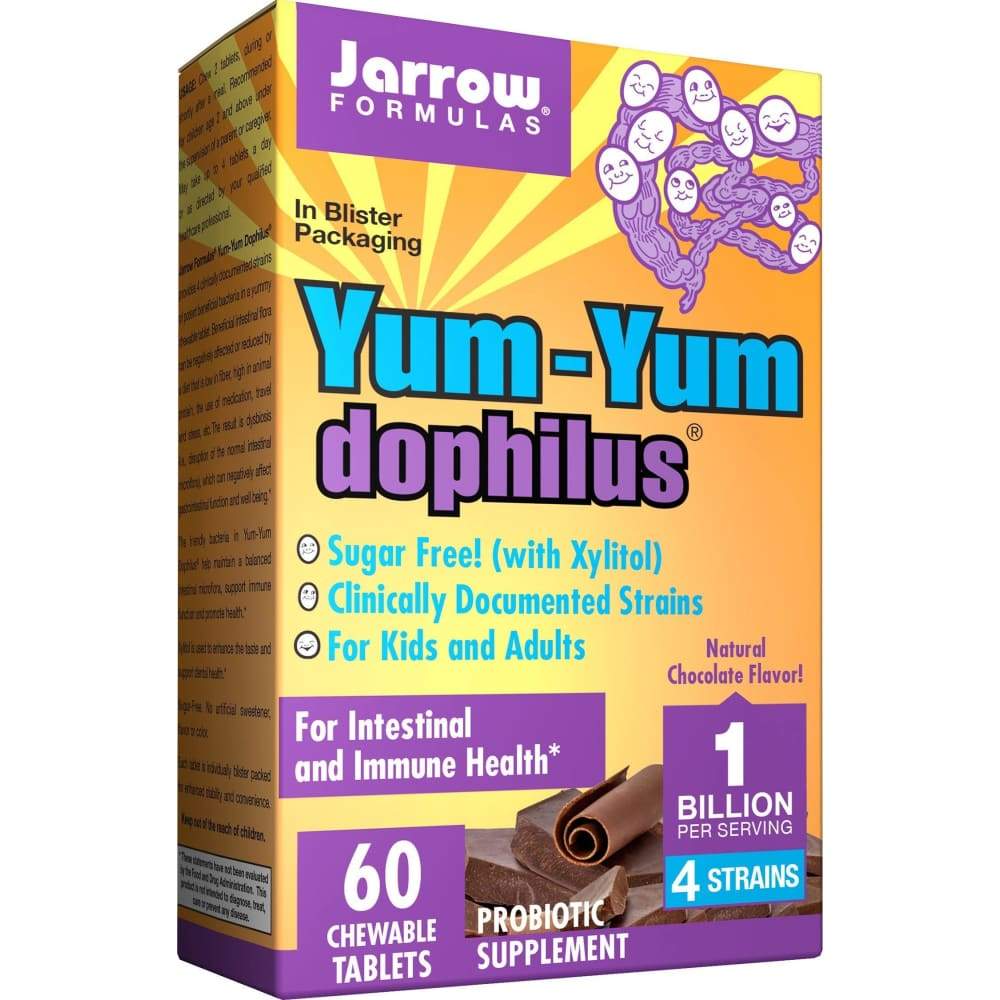 Yum-Yum Dophilus, 1 Billion - 60 chewable tabs