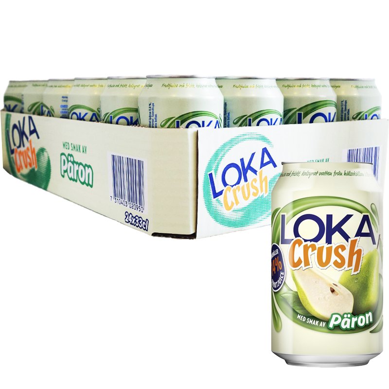 Loka Crush Päron 24-pack - 20% rabatt