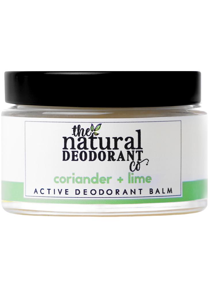 Natural Deodorant Co Active Deodorant Balm Coriander Lime
