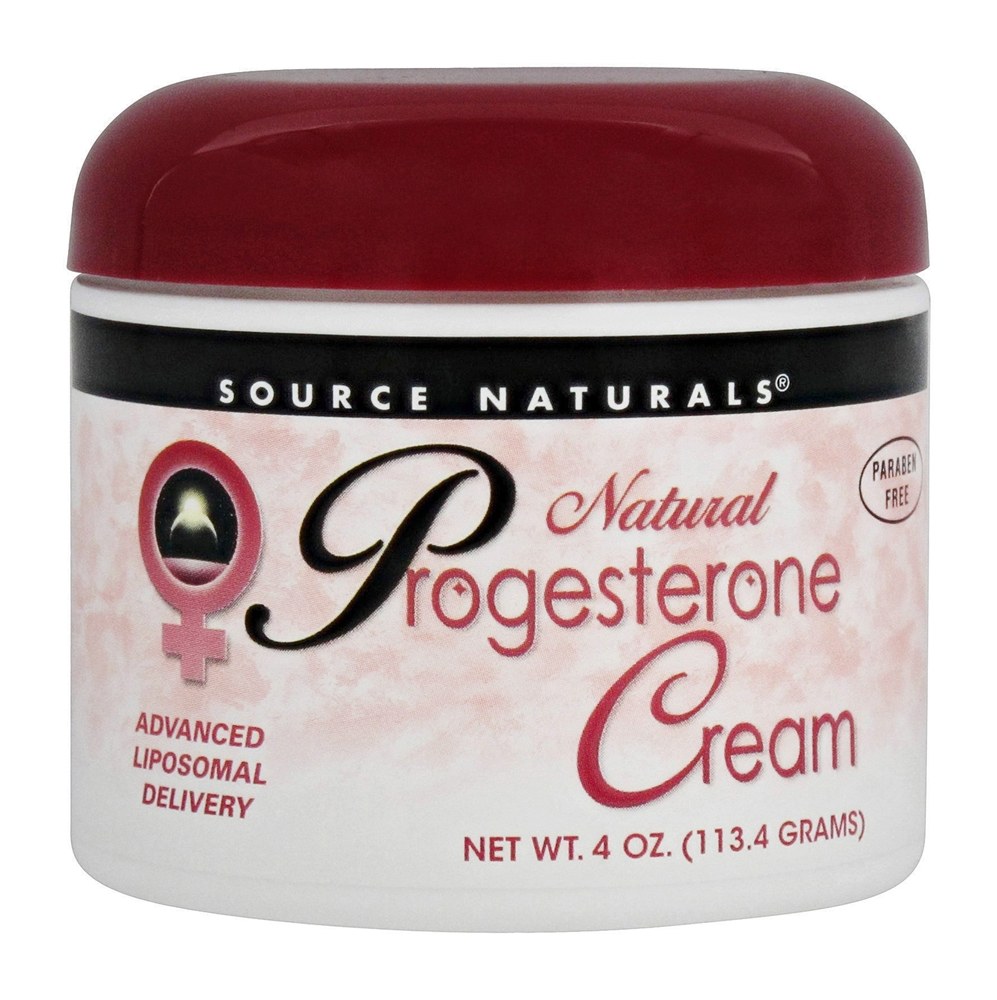 Source Naturals - Progesterone Cream Advanced Liposomal Delivery - 4 oz.