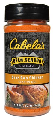 Cabela's Open Season Spice Blends Beer Can Chicken Seasoning