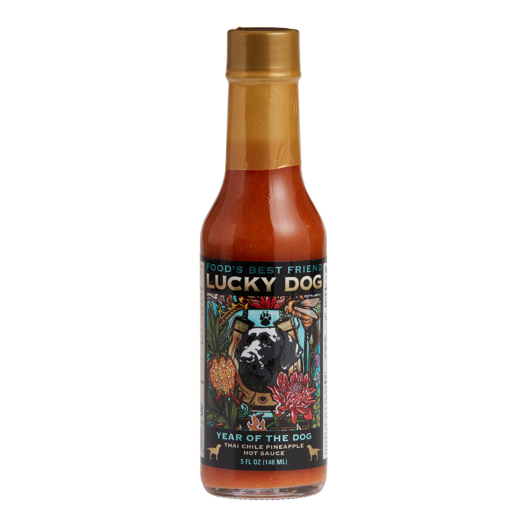Lucky Dog Year of the Dog Thai Chile Pineapple Hot Sauce by World Market
