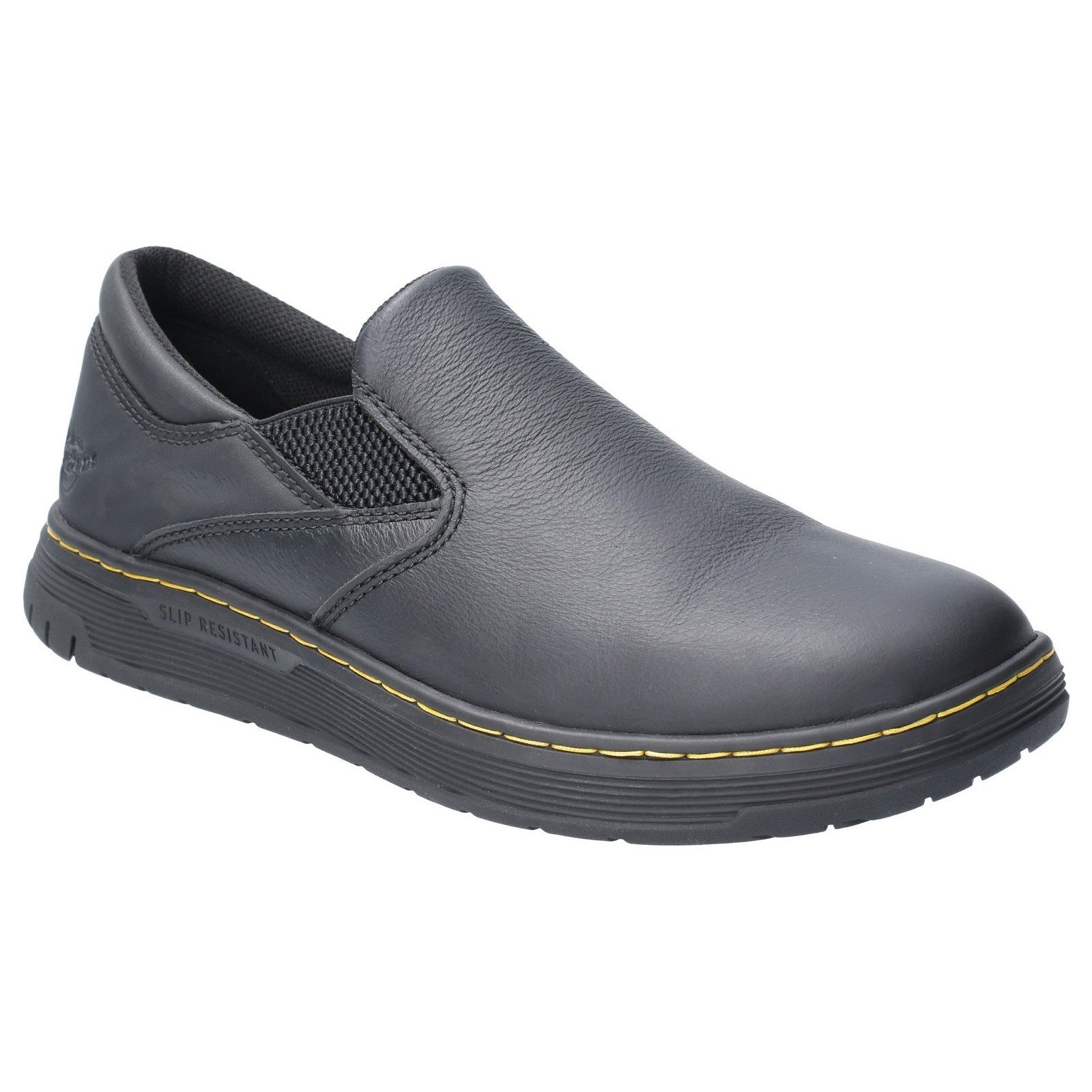 Dr Martens Unisex Brockley SR Slip On Safety Trainer Black 29509 - Black 7