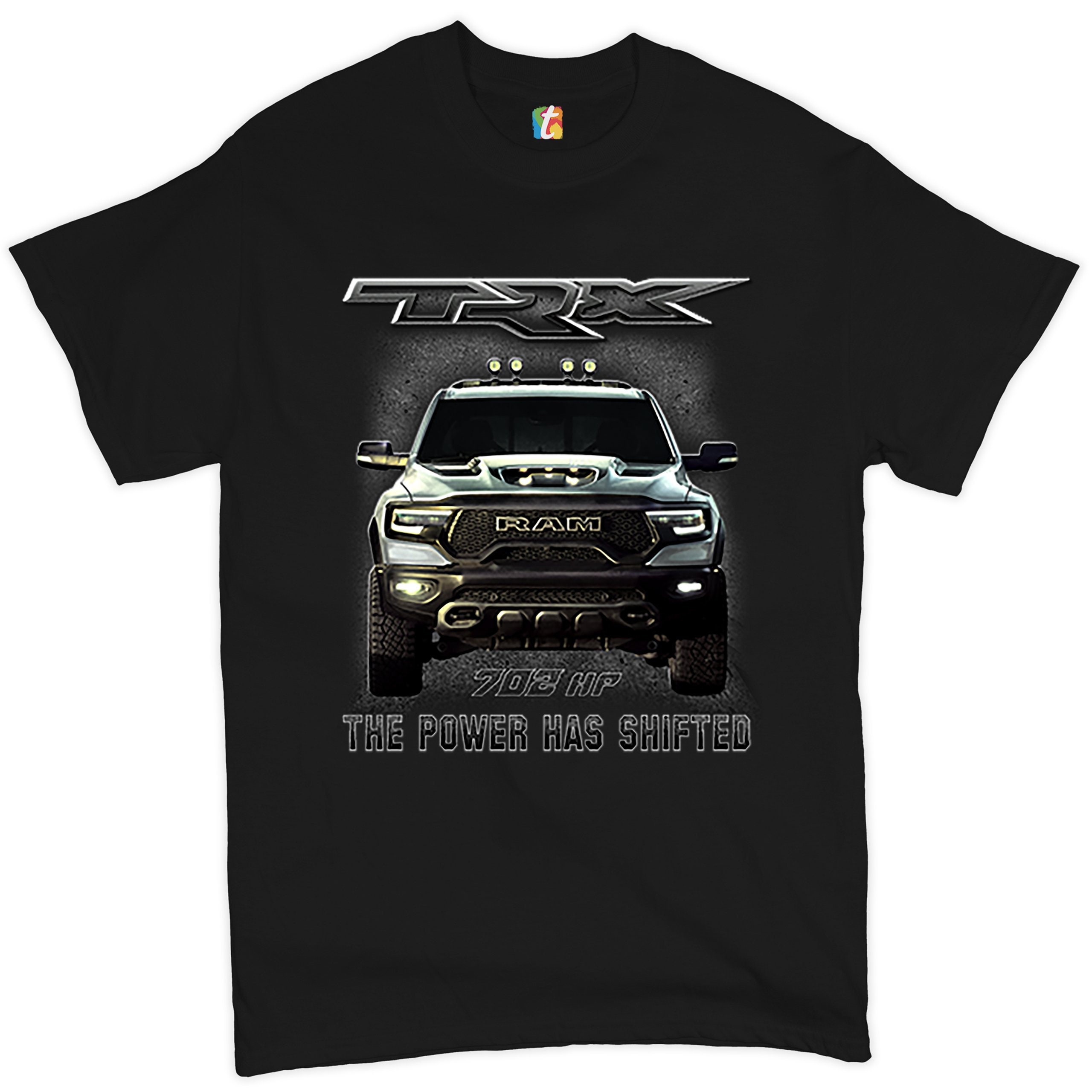 Ram Trx The Power Has Shifted T-Shirt American Muscle Licensed Men's Tee