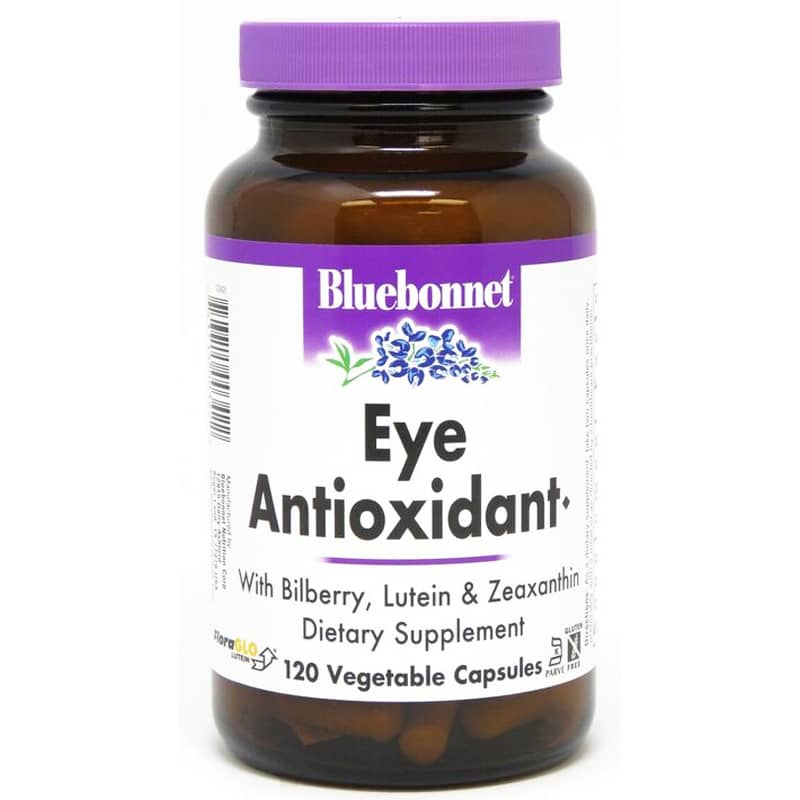 Bluebonnet Eye Antioxidant with Bilberry 120 Veg Capsules