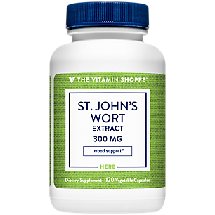 St. John's Wort Extract for Mood Support - 300 MG - 0.3% Hypericin (120 Vegetarian Capsules)