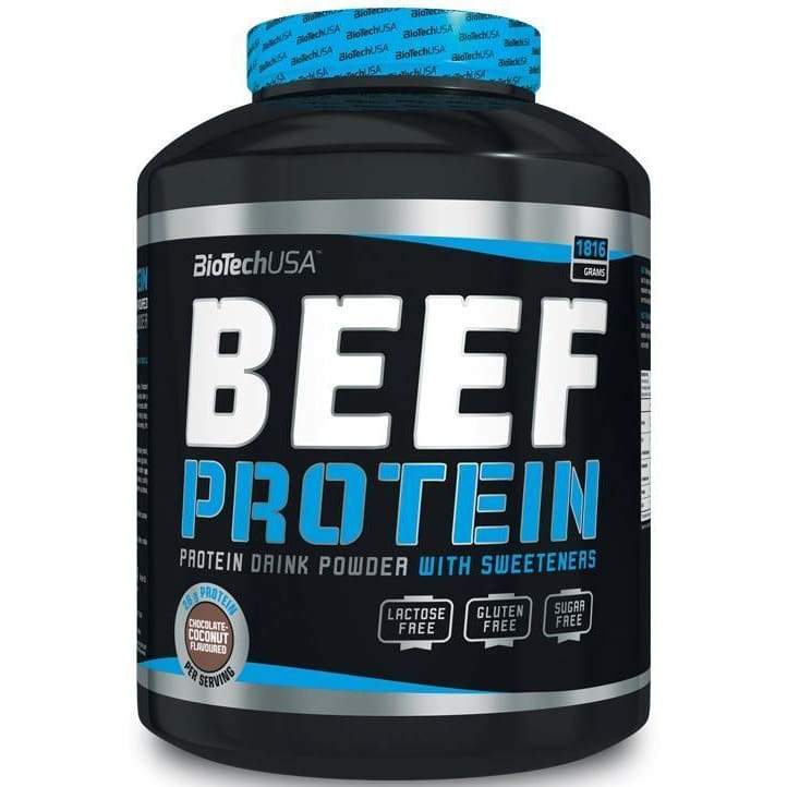 Beef Protein, Strawberry - 1816 grams