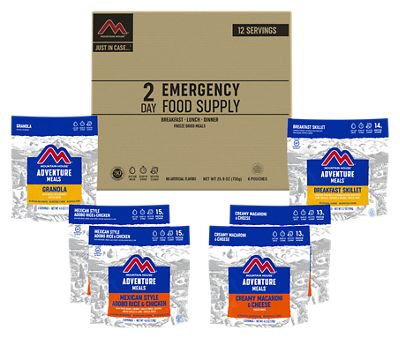 Mountain House Just in Caseu2026 2-Day Emergency Food Supply