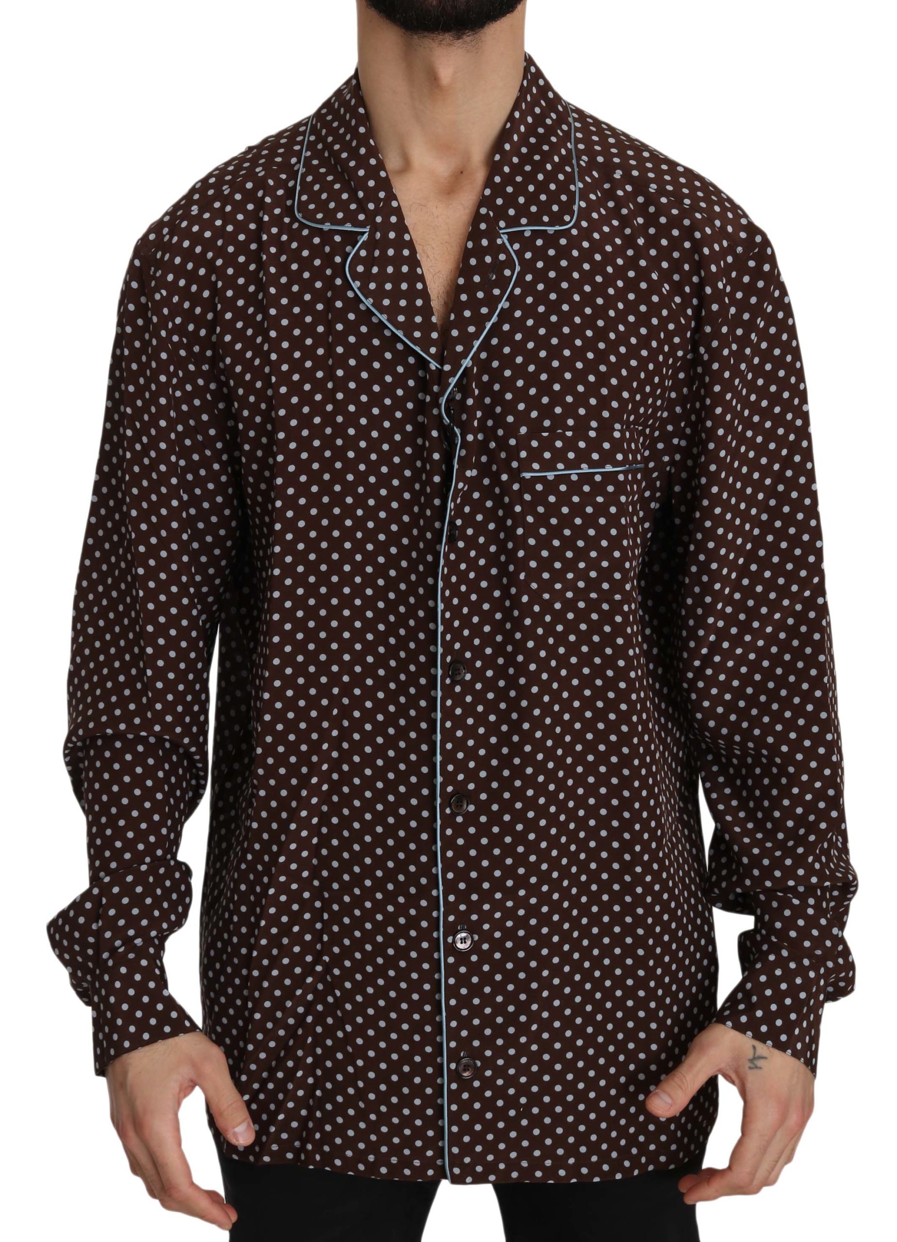 Dolce & Gabbana Men's Shirt Brown TSH3361 - IT39 | S