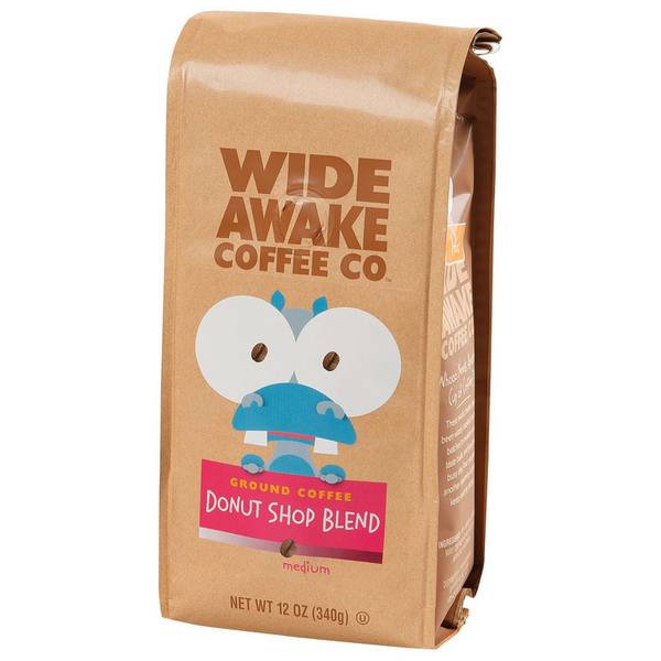 Wide Awake Coffee Co. Donut Shop Blend Ground Coffee