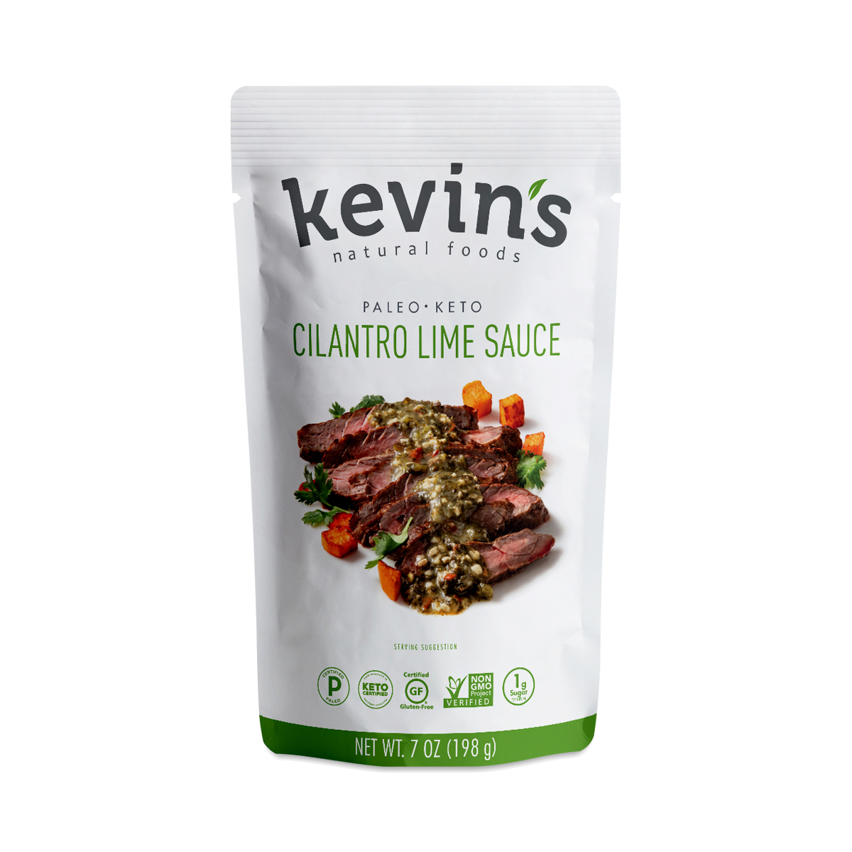 Kevin's Natural Foods Cilantro Lime Sauce 7 oz pouch