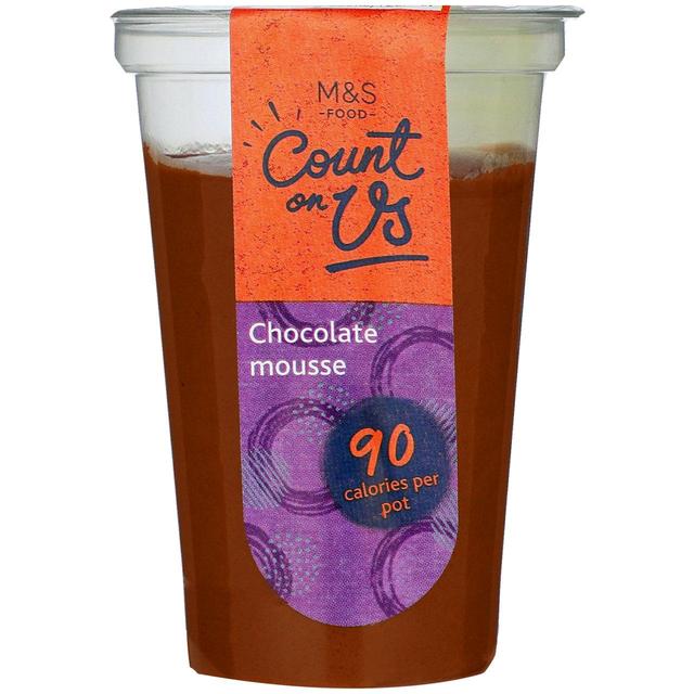 M&S Count On Us Chocolate Mousse