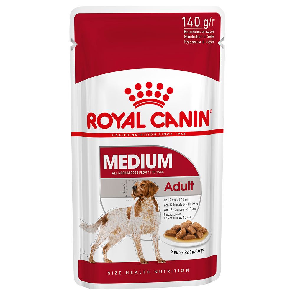 Royal Canin Wet Medium Adult - 10 x 140g