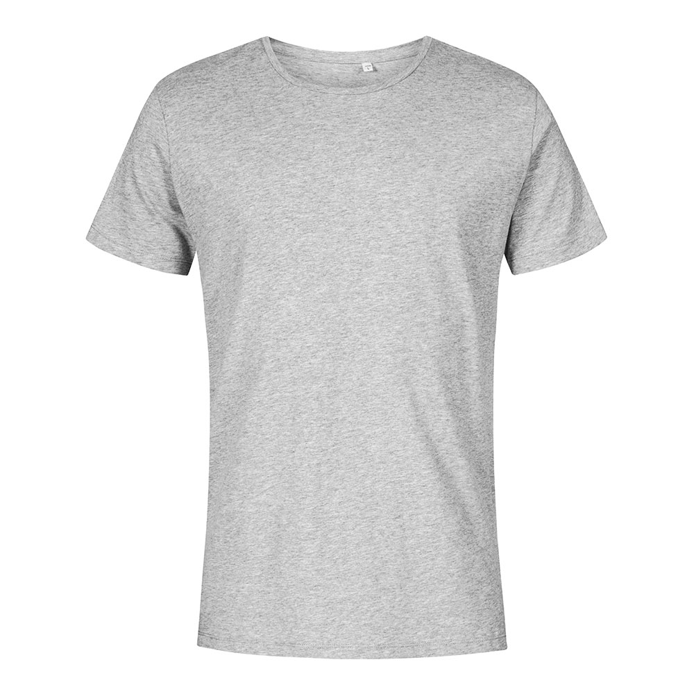 X.O Rundhals T-Shirt Plus Size Herren, Grau-Melange, XXXL