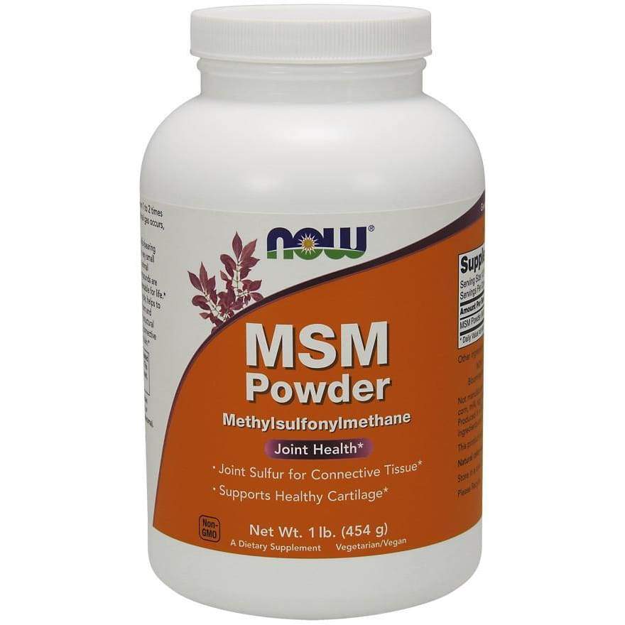 MSM Methylsulphonylmethane, Powder - 454 grams