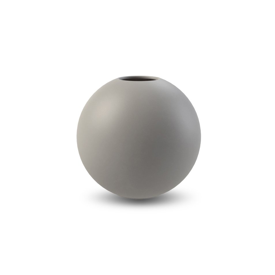Ball maljakko grey 8 cm