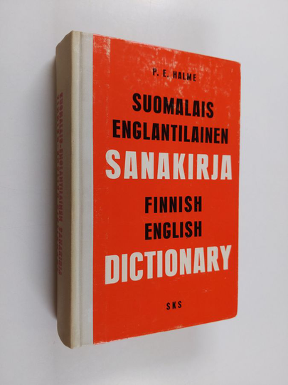 Osta P. E. Halme : Suomalais-englantilainen sanakirja = Finnish-English  dictionary netistä