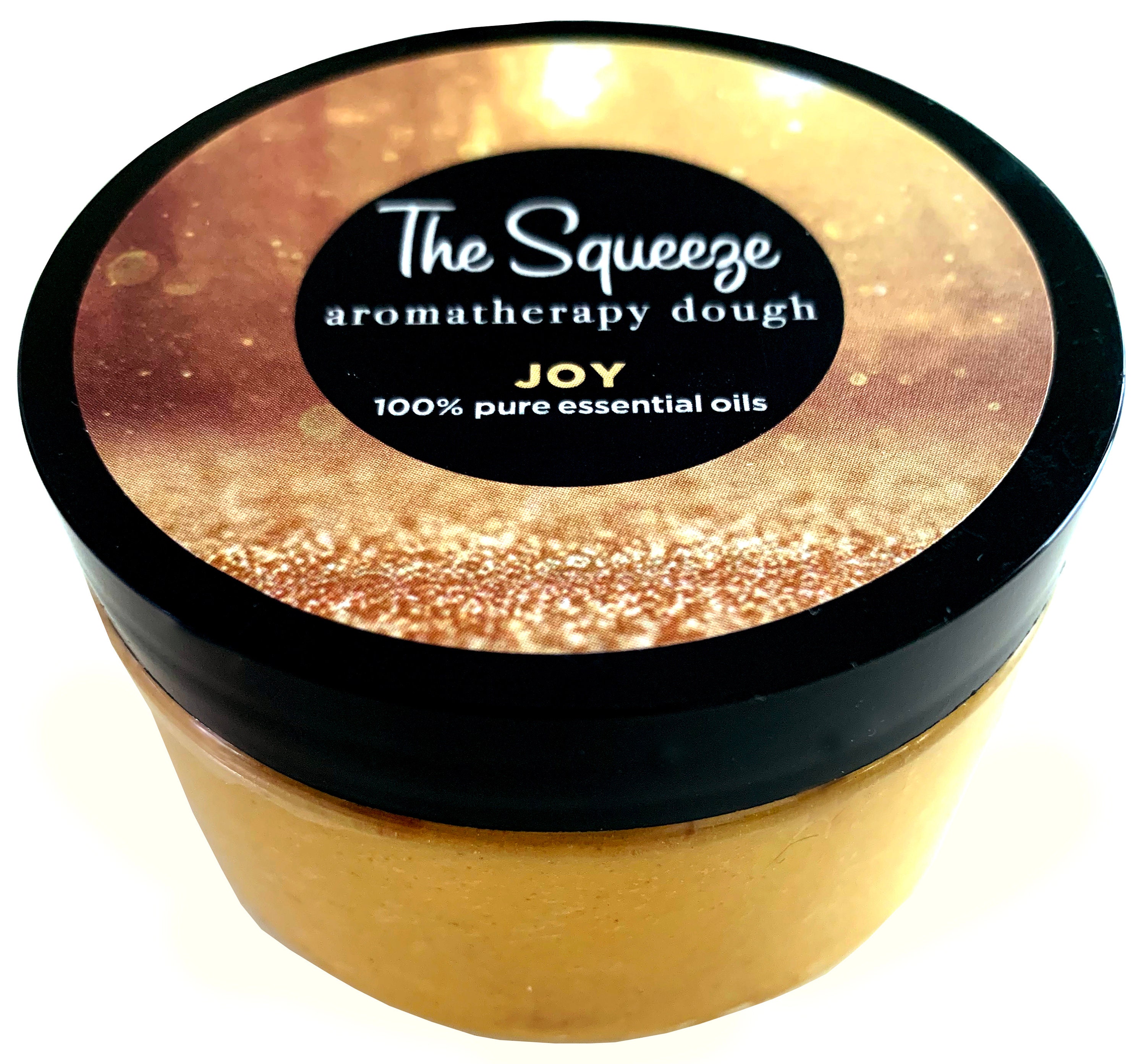 The Squeeze - Joy Blend Citrus, Spice & Fennel 100% Essential Oil Stress Relief Therapy Dough, Ball, Aromatherapy Putty