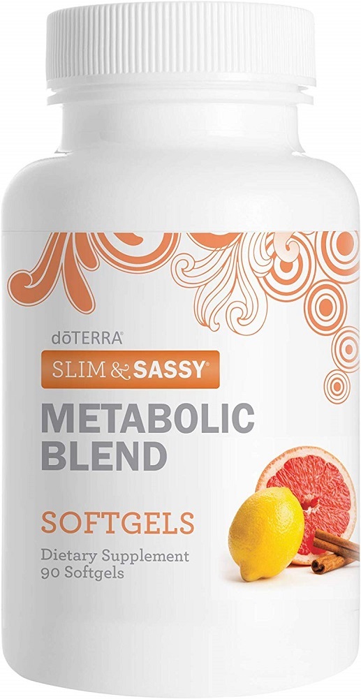 doTERRA - Slim & Sassy Softgels Essential Oil Metabolic Blend - 90 Softgels