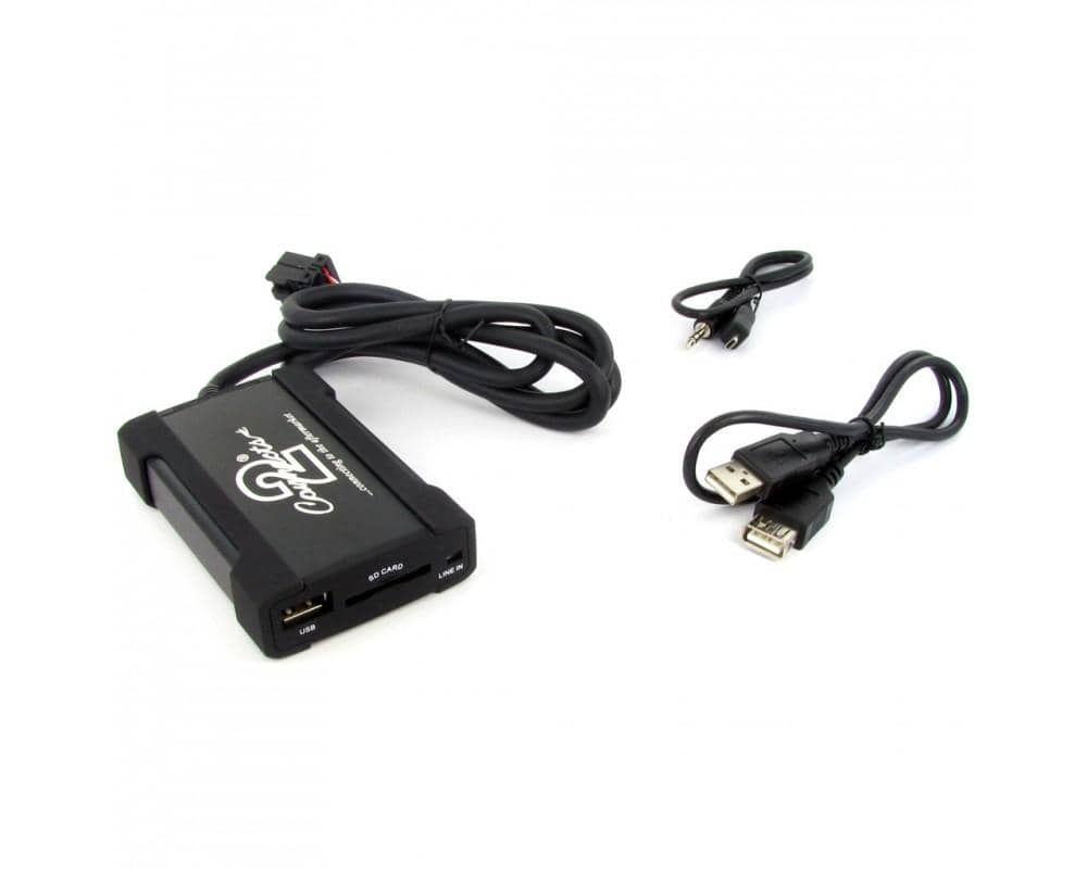 Ford autokohtainen USB SD AUX 3.5mm adapteri