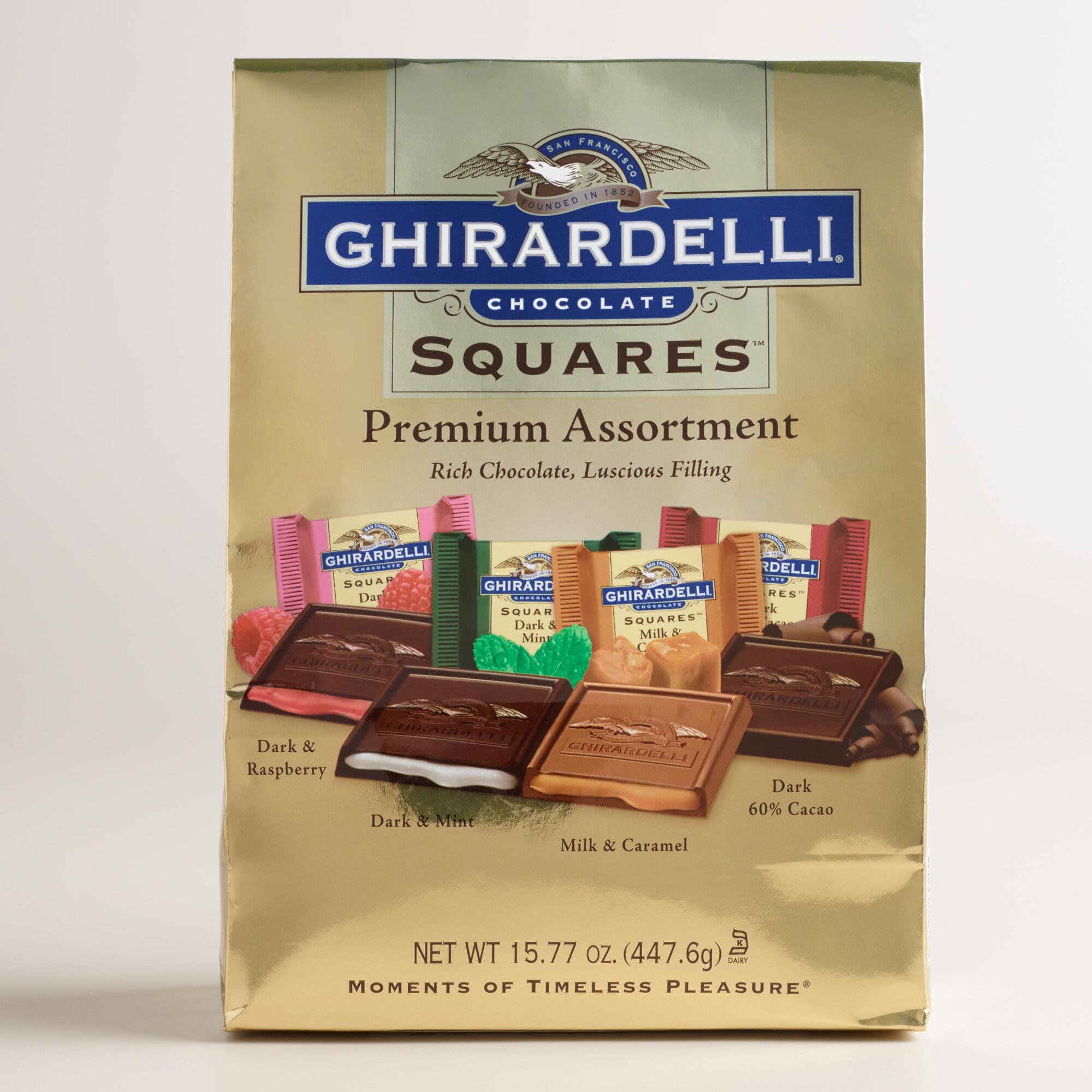 Ghirardelli Chocolate Squares Assortment Large Bag by World Market